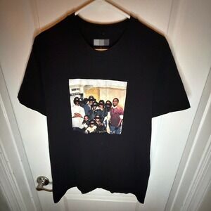 Kendrick Lamar Good Kid MAAD City Graphic T-Shirt Black Mens Large GKMC Album